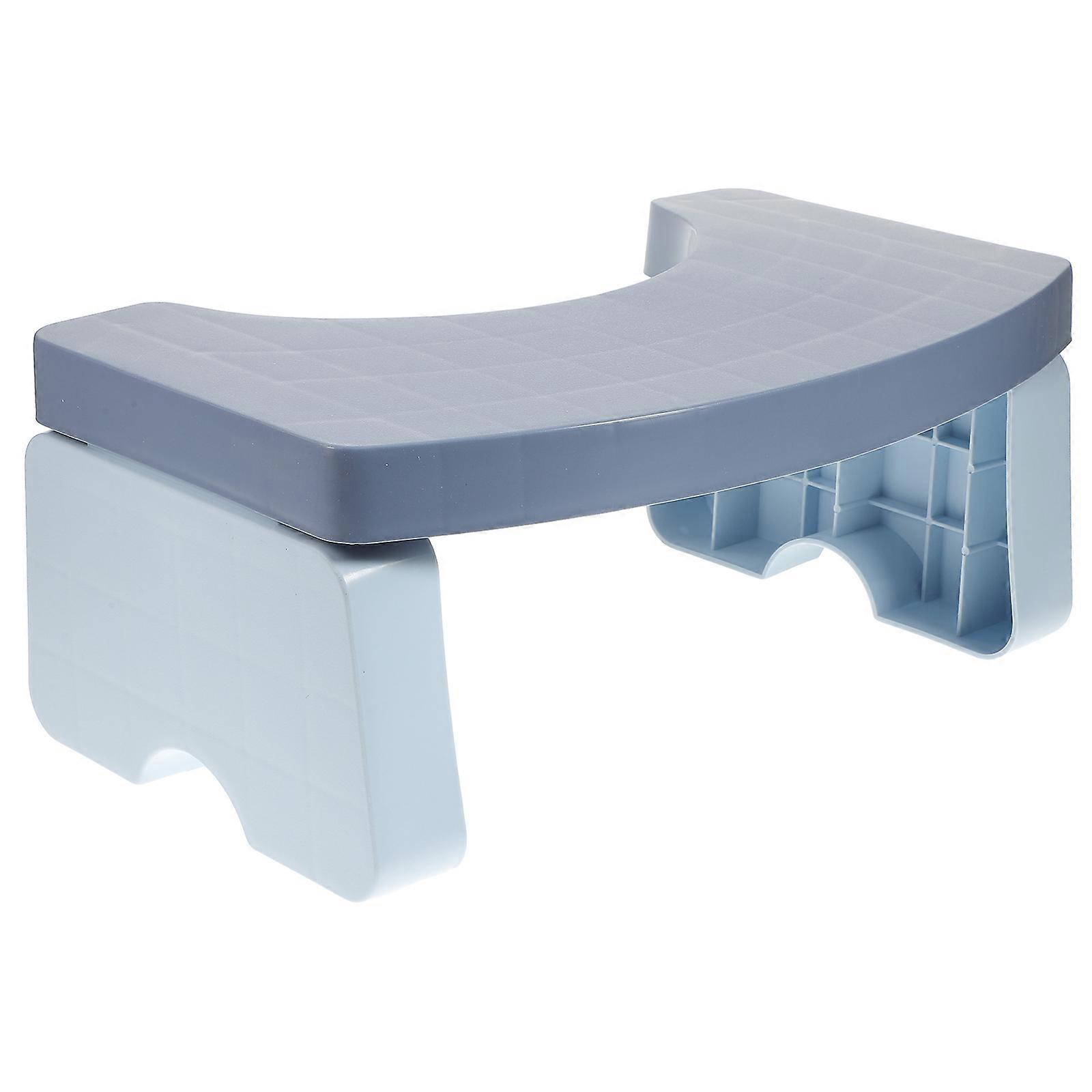 Load Bearing Foot Stool Toilet Step Stool for Adults Home Use 1Set
