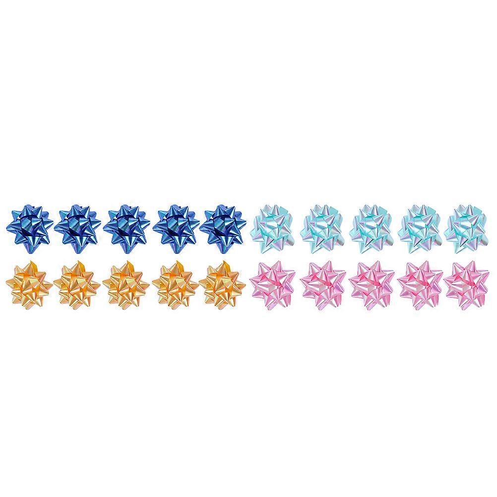 50pcs Decorative Pull Bows for Wrapping, DIY Crafts, Christmas & Gift Decoration – Durable, Multi Use Design for All Occasions