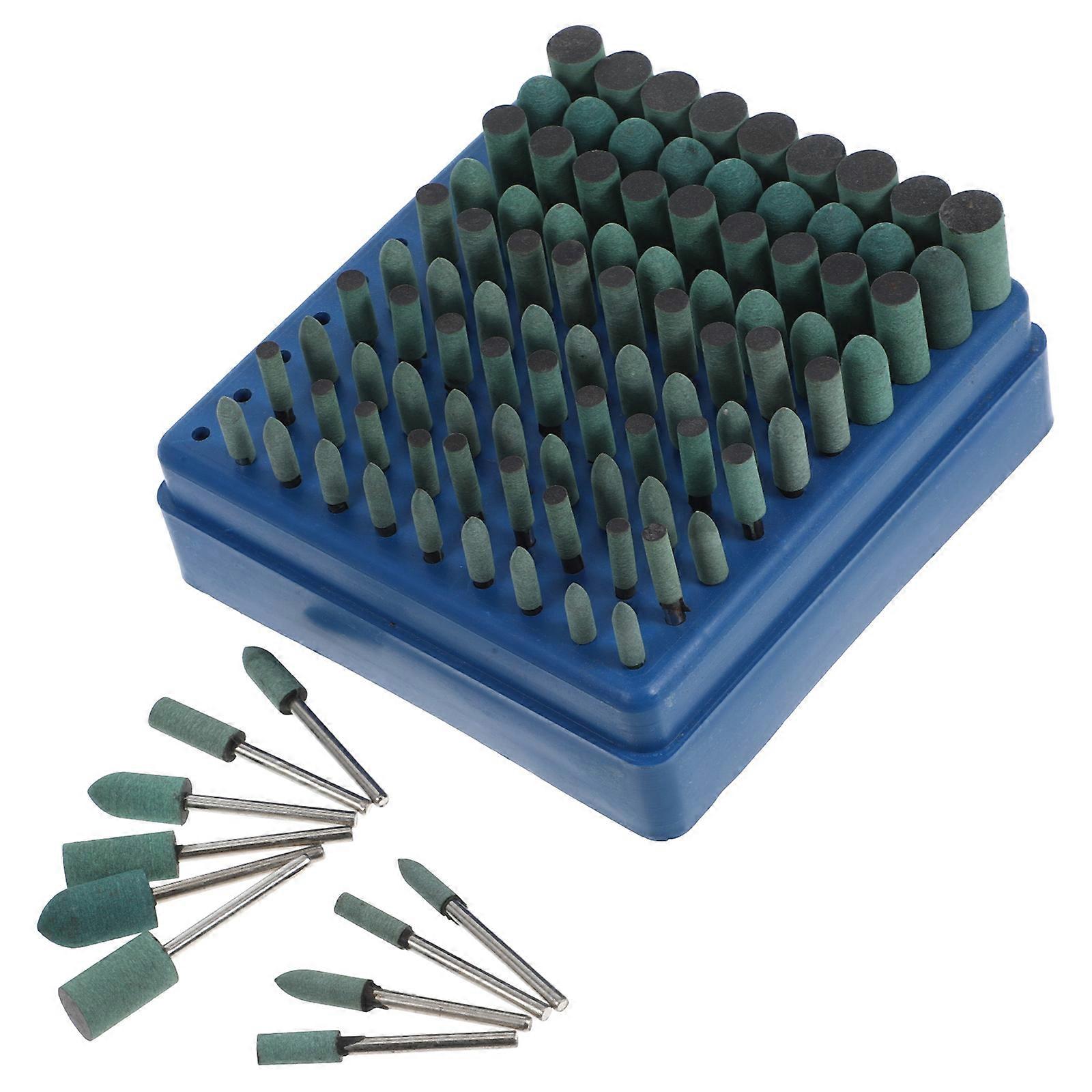 Grinding Stone Abrasive Mounted Stone Grinding Tool for Polishing 1Set