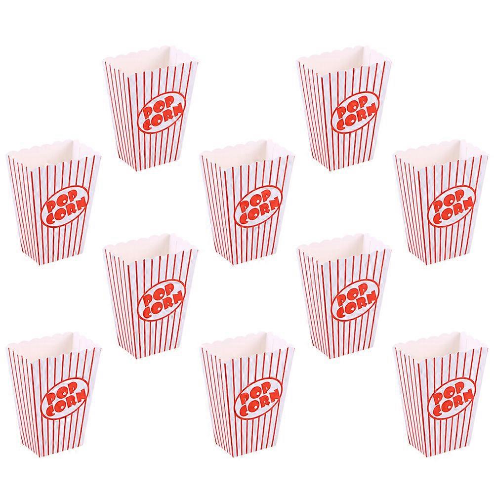 Popcorn Rectangular Shape Food-Grade Material for Wedding Special Celebration 10Pcs