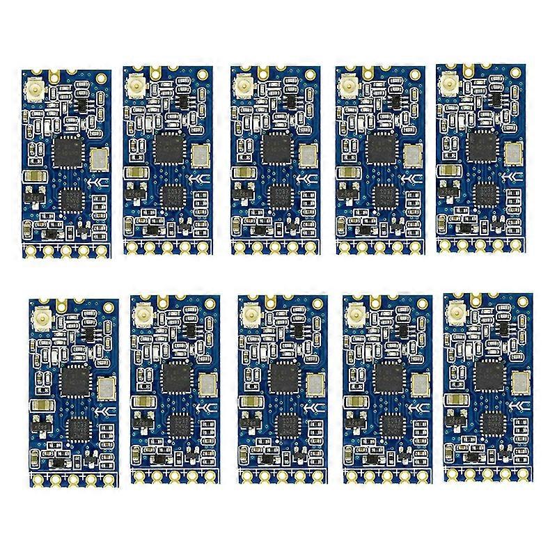 10X -12 433Mhz SI4463 Wireless Serial Port Module 1000M Replace Bluetooth HC12
