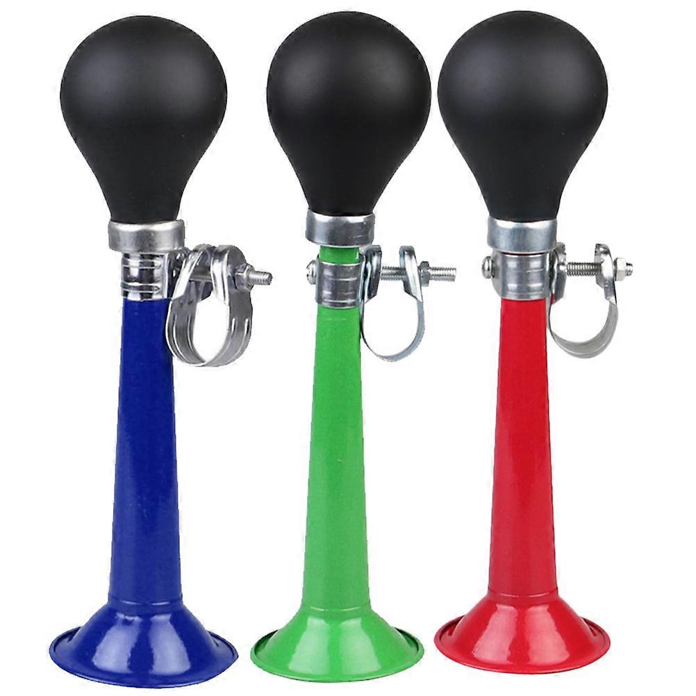 Small Bike Bell Mountain Bikes Compact Durable Golden 21x5.5cm 3Pcs