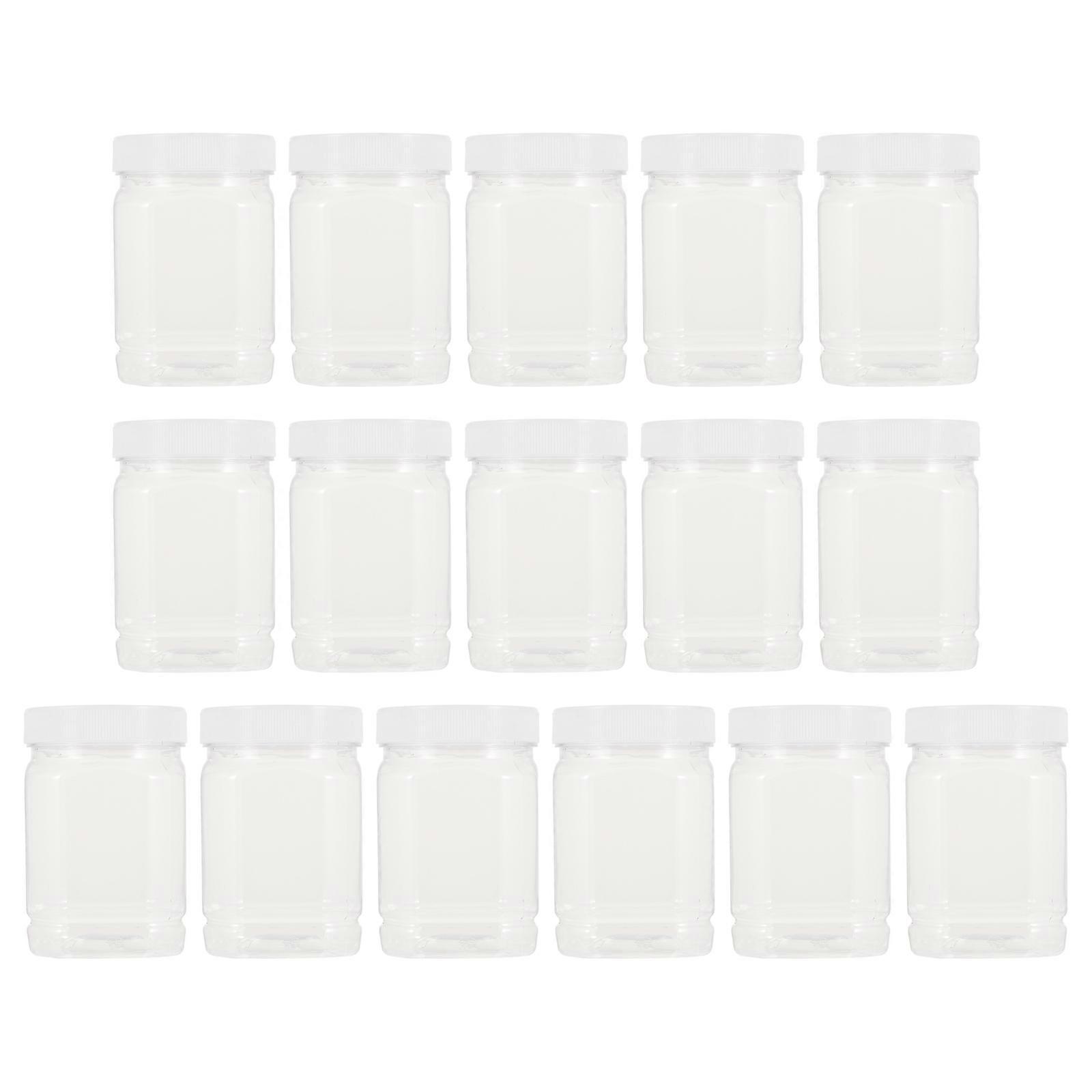 Transparent Bottles Honey Storage Bottles for Storage Use 16Pcs