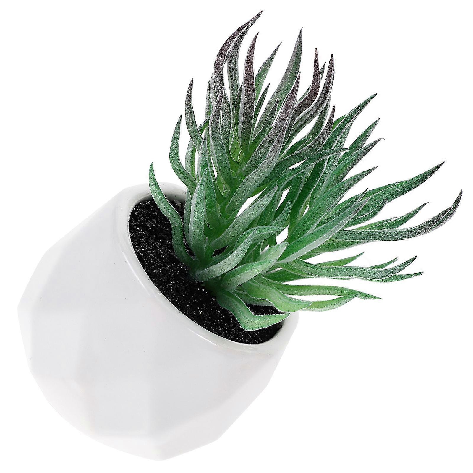 Realistic Artificial Bonsai in Ceramic and PVC Material for Home Decor Green Color Lifelike and Eyecatching