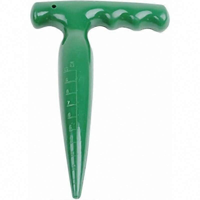 Gardening Hole Punch Tool with Ergonomic Handle for Planting Seedlings & Soil Aeration