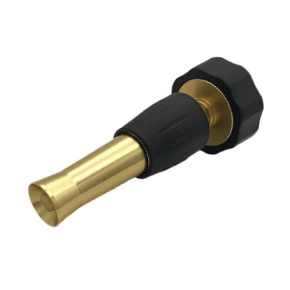 Bico de Mangueira Ajustável de Latão de 4 Polegadas para Jardim Interno Americano de 3/4 Polegadas de Alumínio