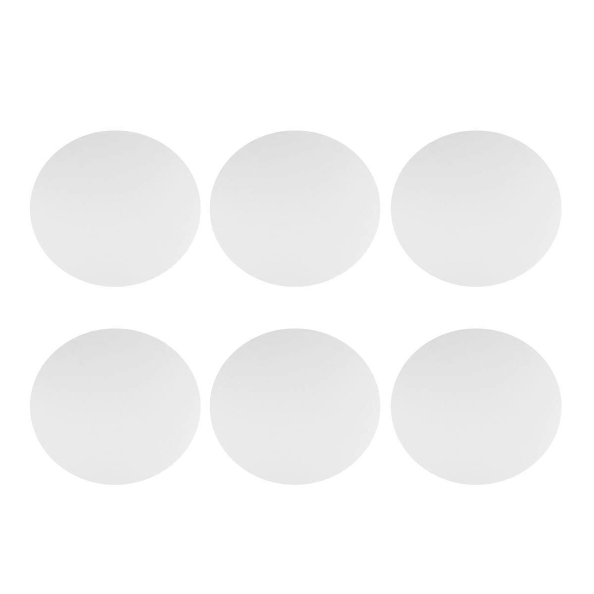 Canvas Panels For Painting Art Painting Board Student Artists White 15CM Round Practice 6Pcs