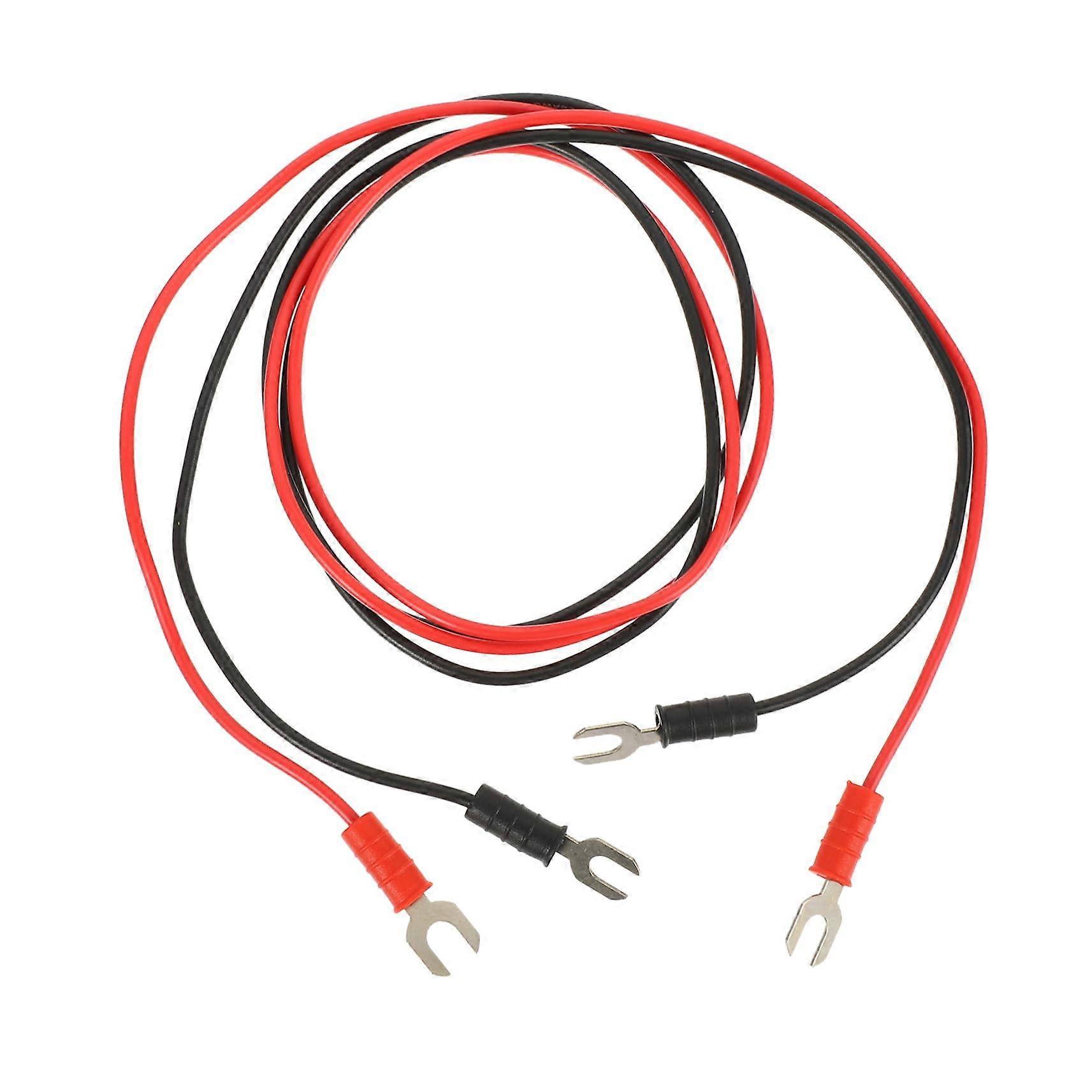 2 Pack Banana Plug Test Leads for Safe Electrical Measurements in Physics Labs and Teaching