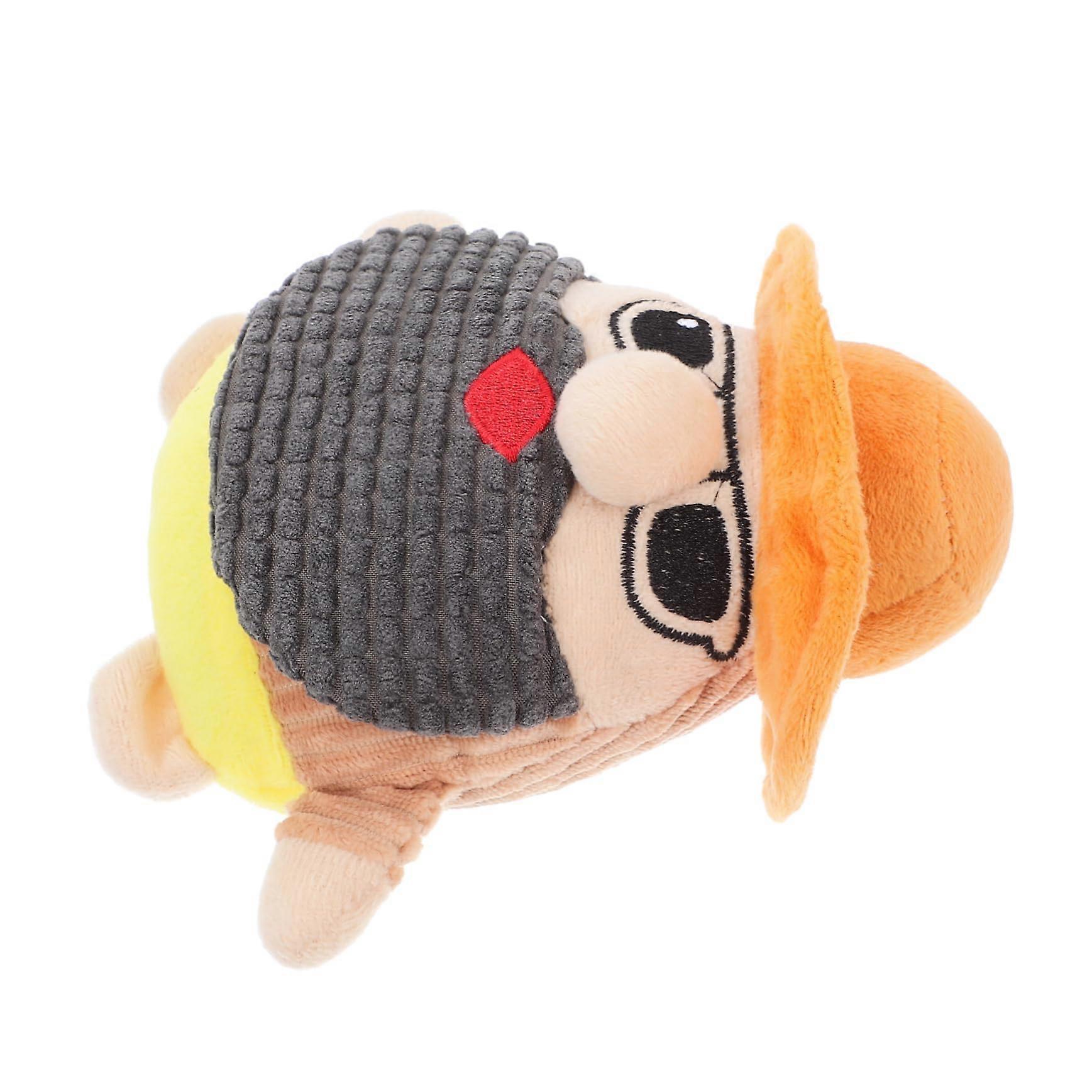 Dog Toy Squeaky Plush For Aggressive Chewers, Teething Aid, Squeaker, Soft Toy With Sounds, Assorted Colors