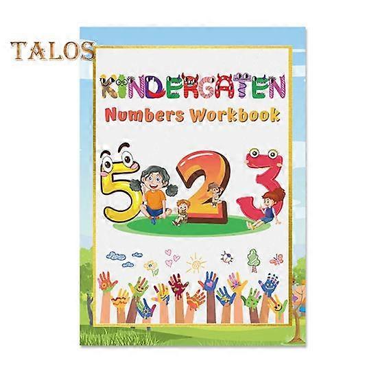 Kindergarten Numbers Workbook for Kids Preschool Educational Number Tracing Early Learning Book for Toddlers
