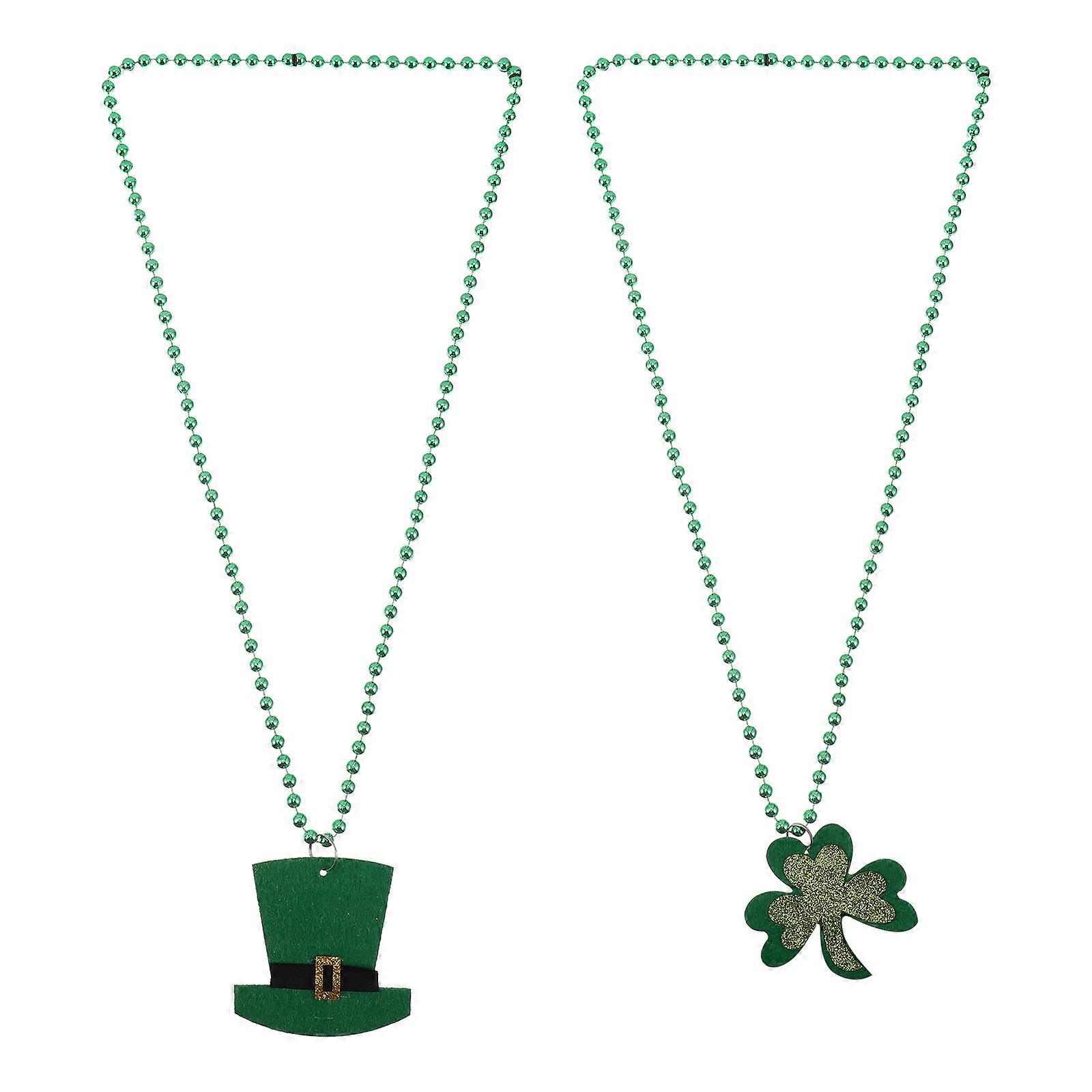 St Patricks Day Decorative Necklaces Adding Sparkle to Theme Parties and Photos