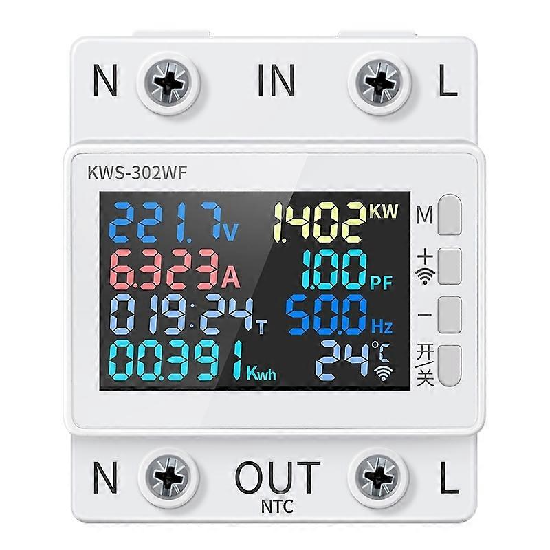 KWS-302WF Multifunctional AC Digital Display Voltage Ammeter KWS-302WF