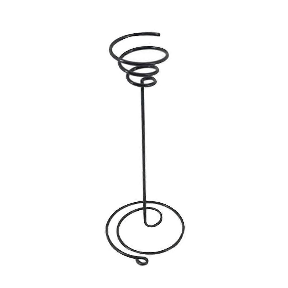 Wire Rack Air Plant Holder Adapted For Shopping Mall Display In Black Color Specifically Designed For 1Pcs Landscape Accessories