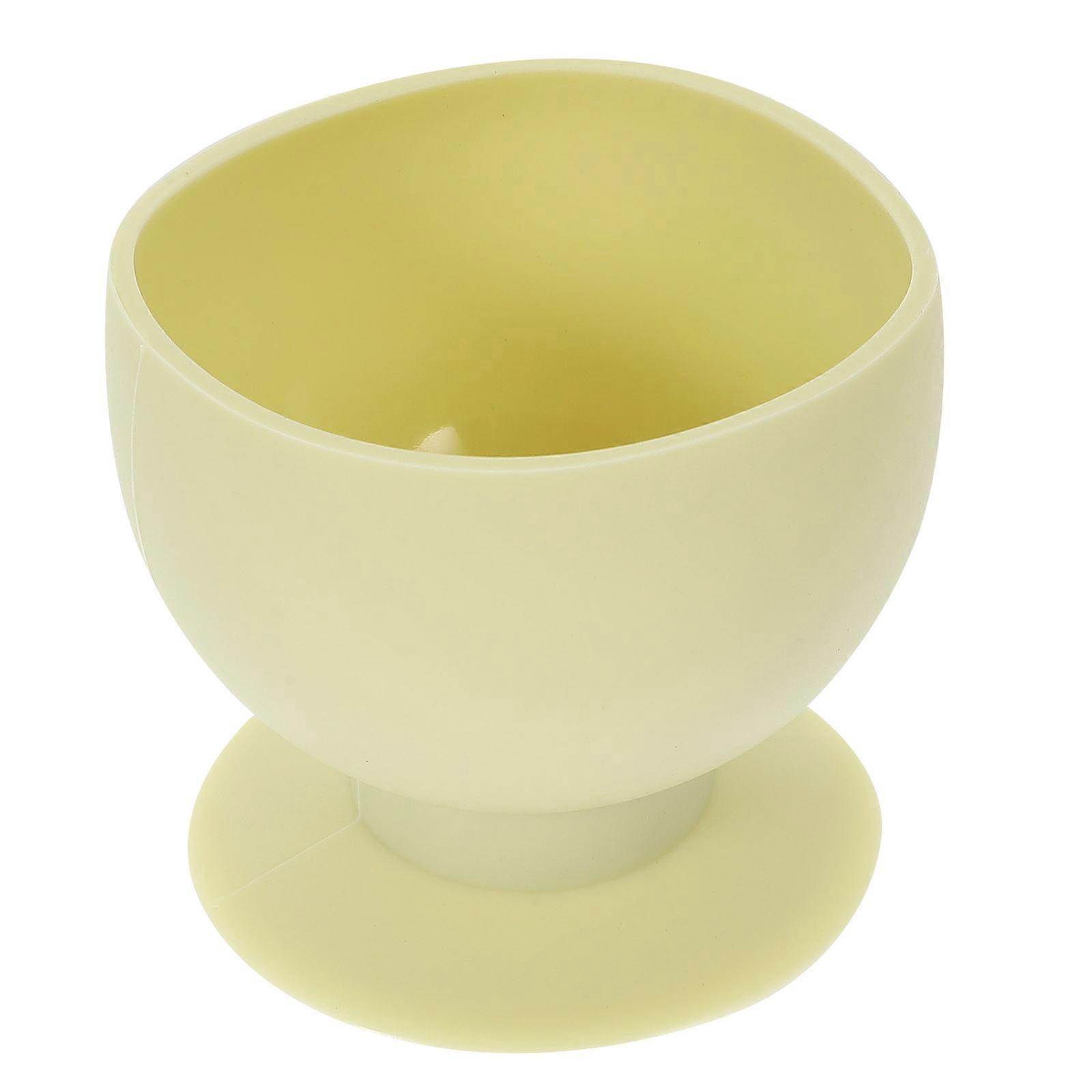 Silicone Door Handle Bumper for Wall Protection Absorbs Vibration and Noise 4 Pieces Light Yellow