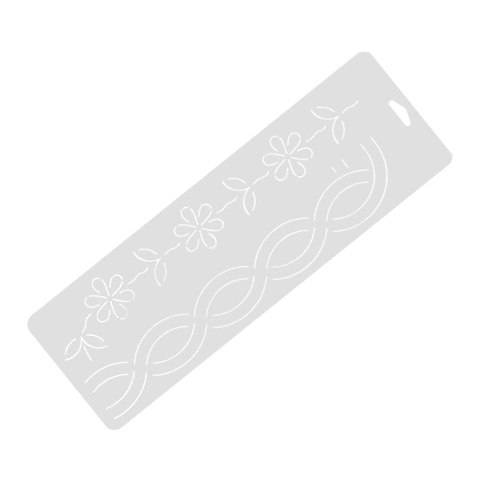 Quilting Template Ruler Hollow Design Stitching Tool for Machine & Hand Quilting Motion Stencil Patchwork Creativity Easy Marking Tool