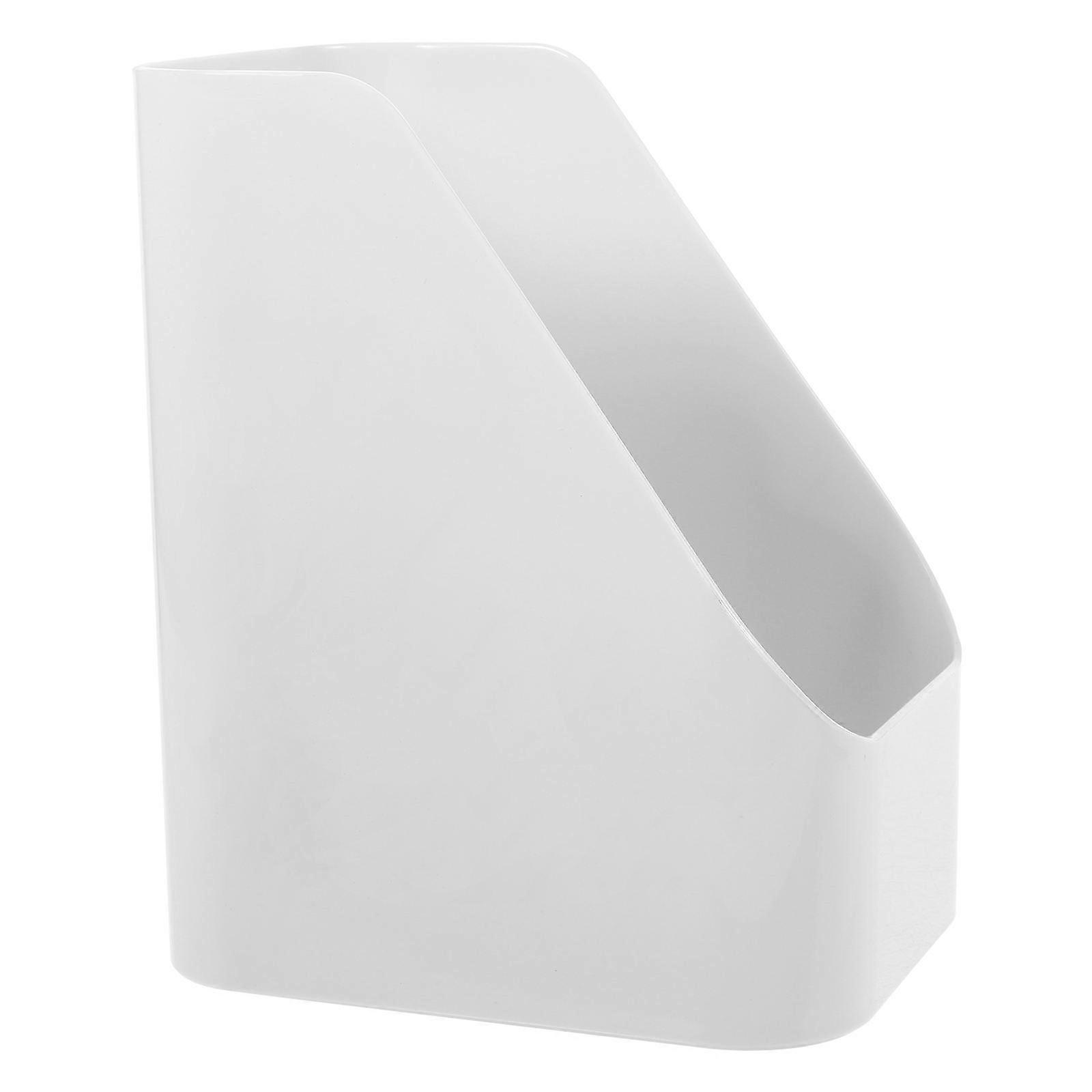 Tea Packets Organizer For Restaurant Dining Rooms In White Color With Slanted Opening 10X13X16CM 1Pcs