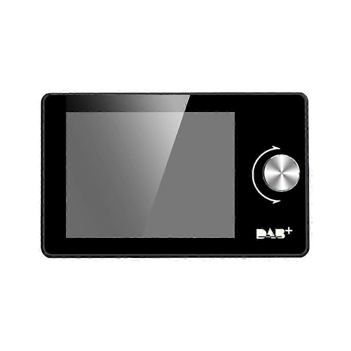 Radio Receiver with Screen for Digital Signal FM Broadcast