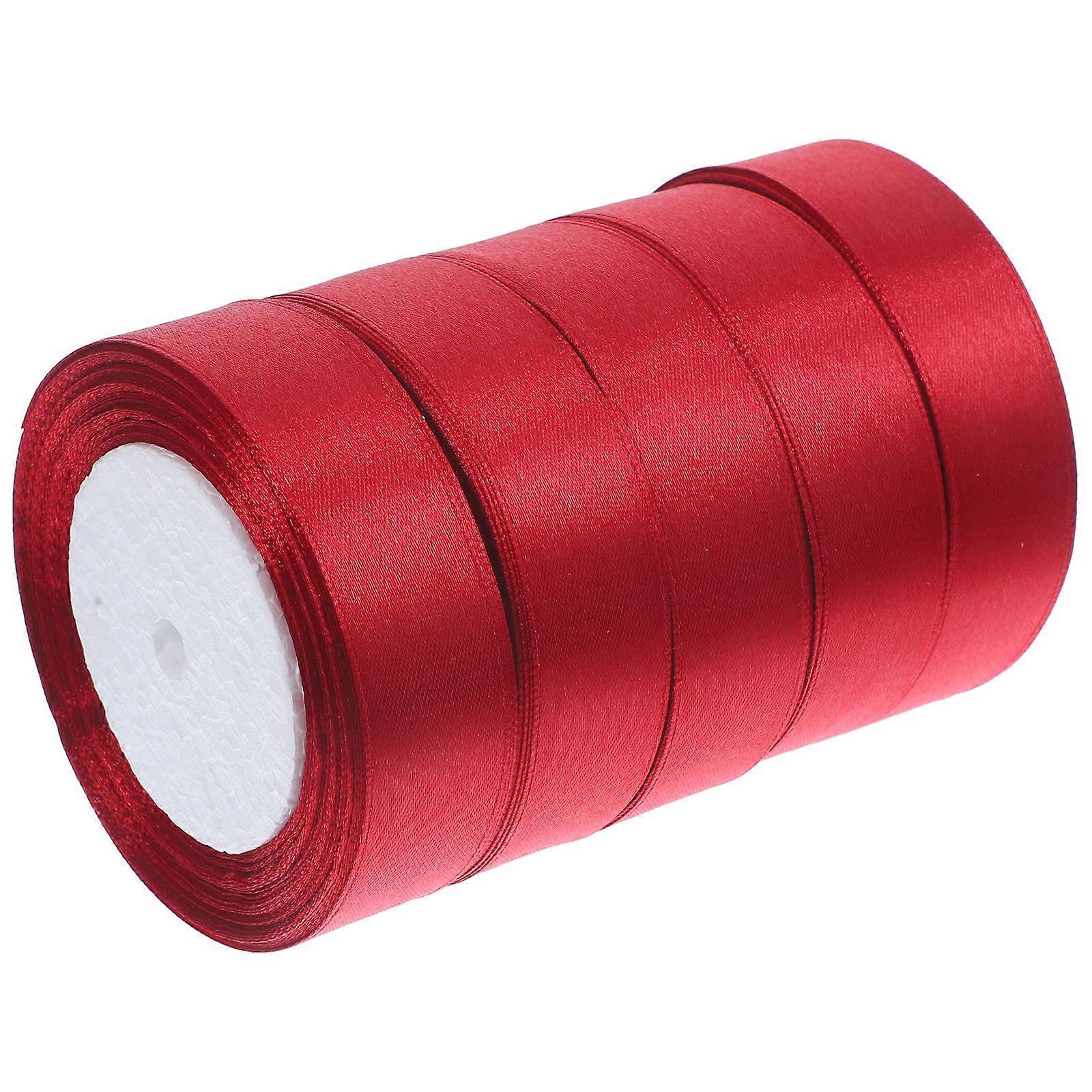 Floral Ribbon For Photography Styling And Backdrop Decoration Made Of Durable Polyester 5 Rolls