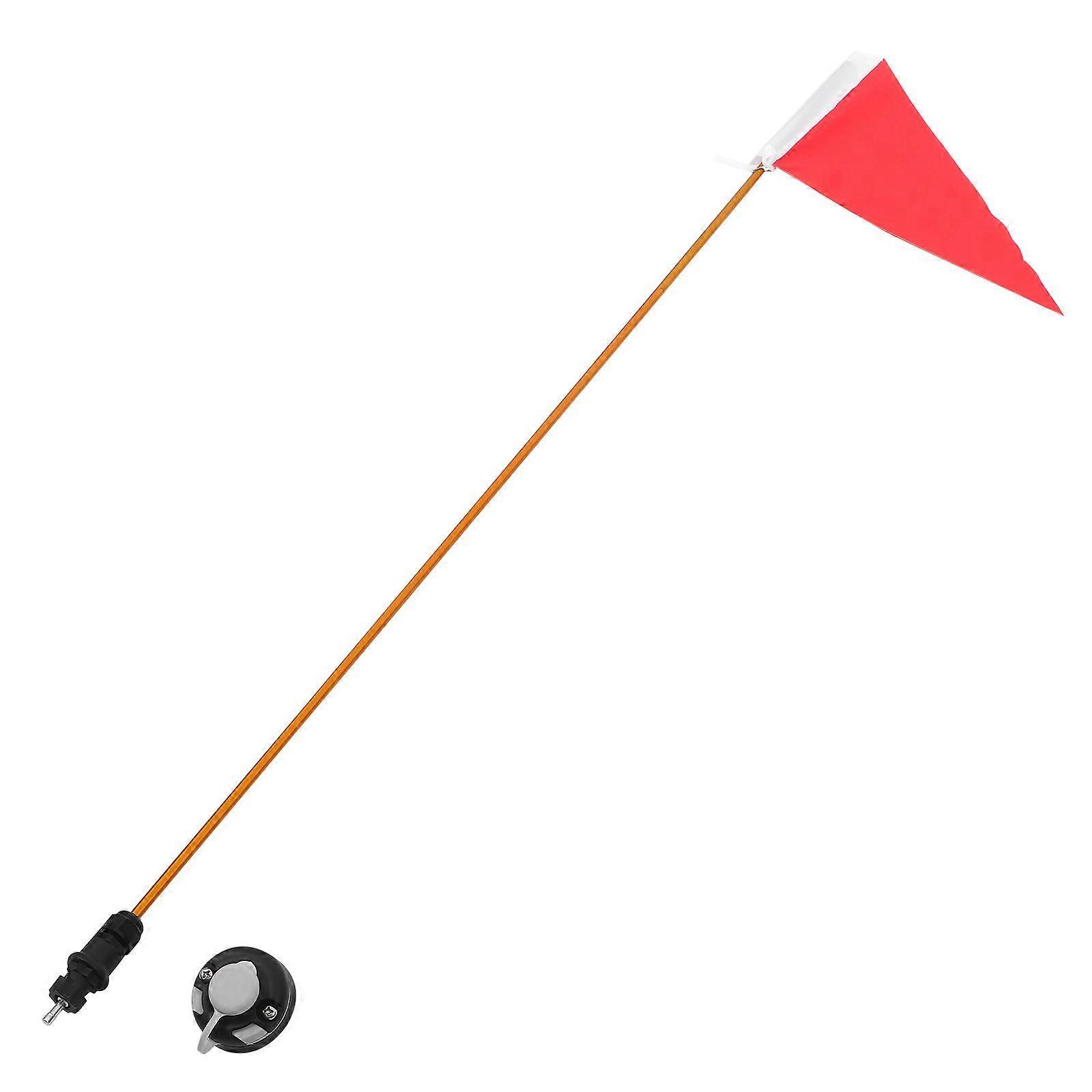 1 Set of Warning Boat Flag Folding Safety Flag Professional Kayak Flag Ship Supply
