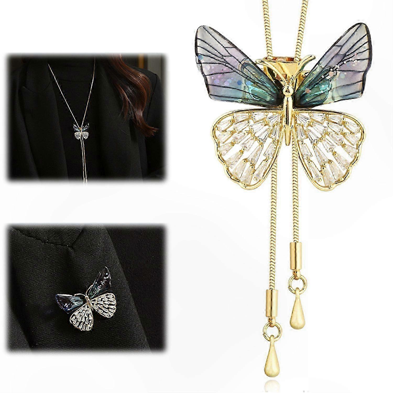 Versatile Necklace and Brooch Combo for Elegant Styling and Timeless Charm