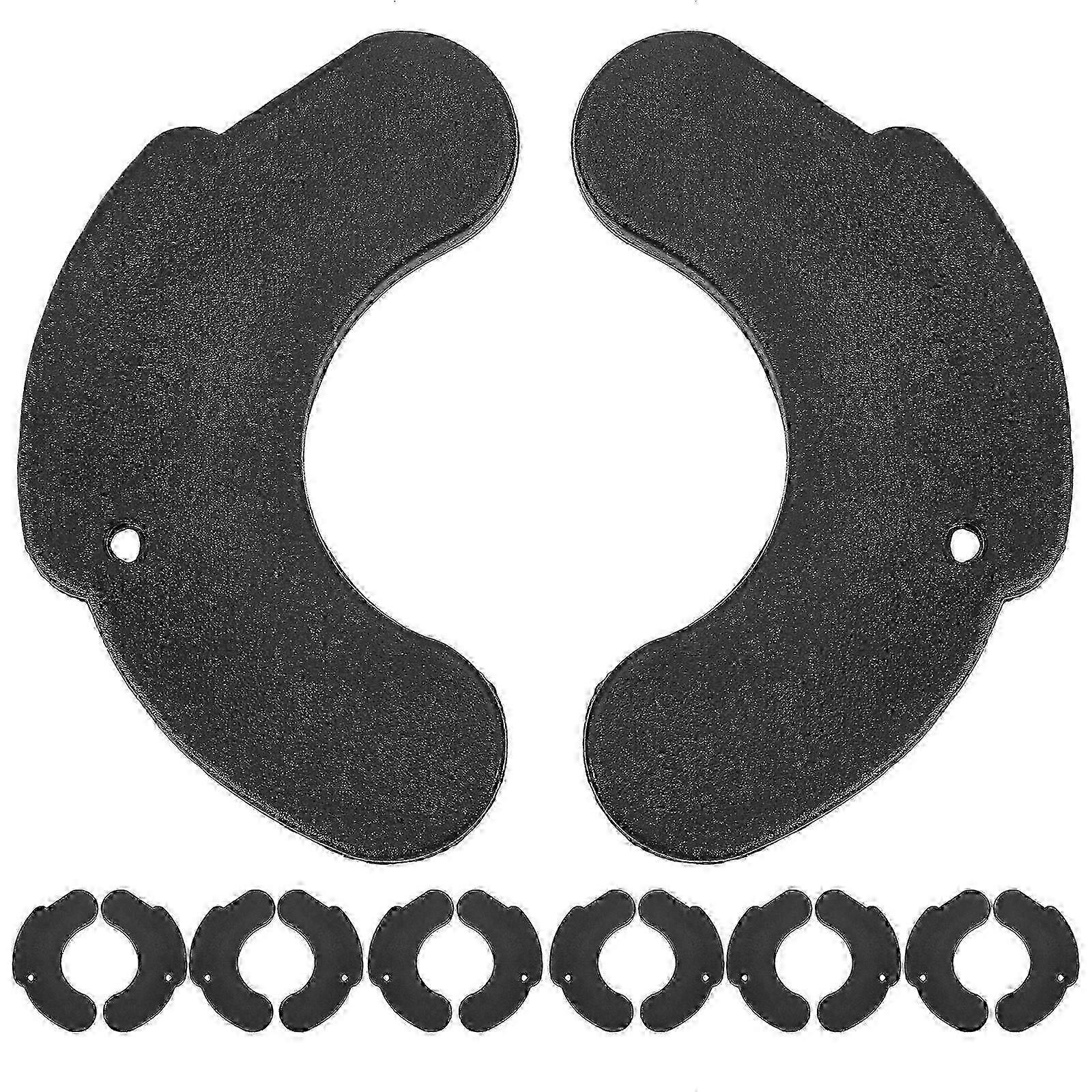 2025 6 Pairs Useful Dumbbells Holders Dumbbells Shockproof Pads Fitness Tools