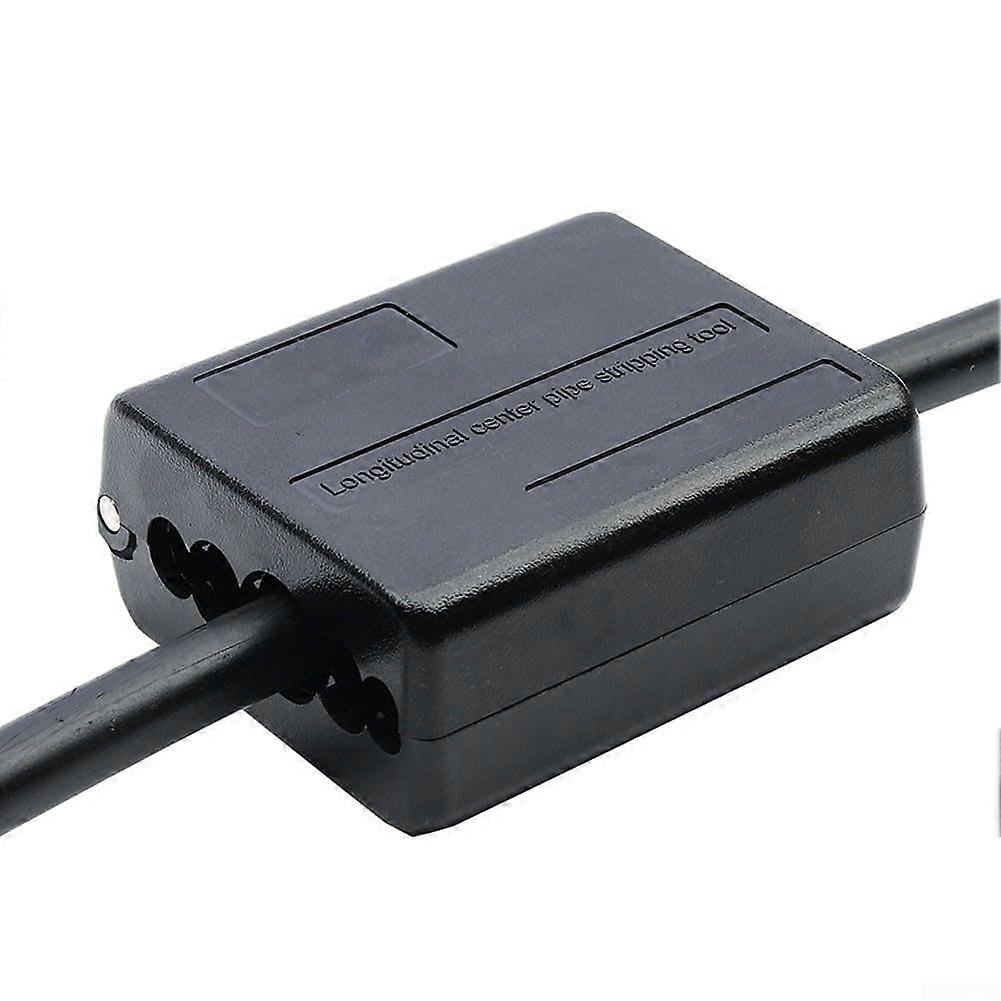 Portable loose fiber optic tube cutter with easy operation and robust construction, suitable for outdoor use (4.5 11 mm).