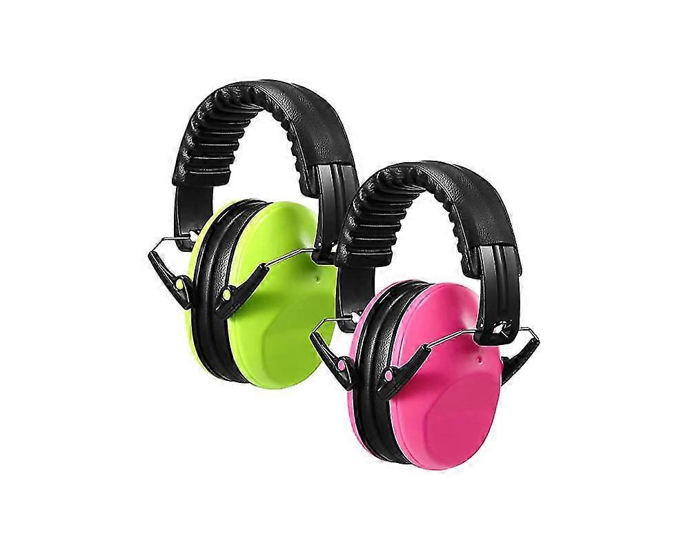 2 Pack Enfants Protection auditive Cache-oreilles Audition réglable pour la réduction du bruit pour les tout-petits Réduction du bruit Cache-oreilles
