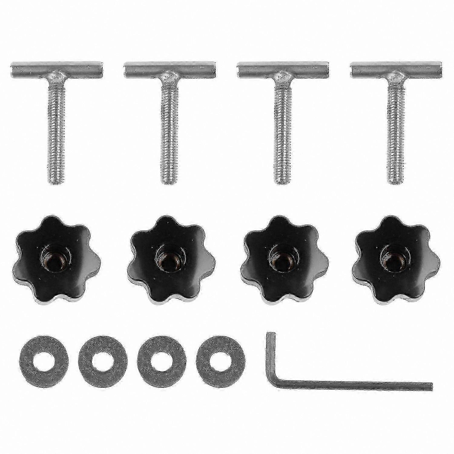 50mm Stainless Steel Locking Rail with Screws for T5 T6 Transporter Multiflexboard