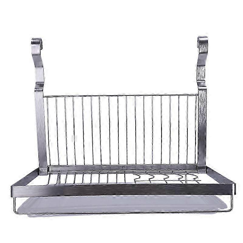 Kitchen dish rack for drying - Stainless Steel Foldable Hanging Rack