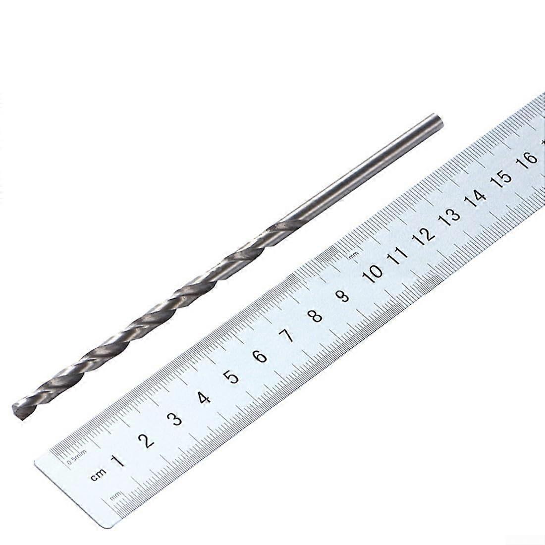 150mm HSS Drill Bits Set, 5pcs Extra Long for Drilling Wood, Plastic & Alloy Materials