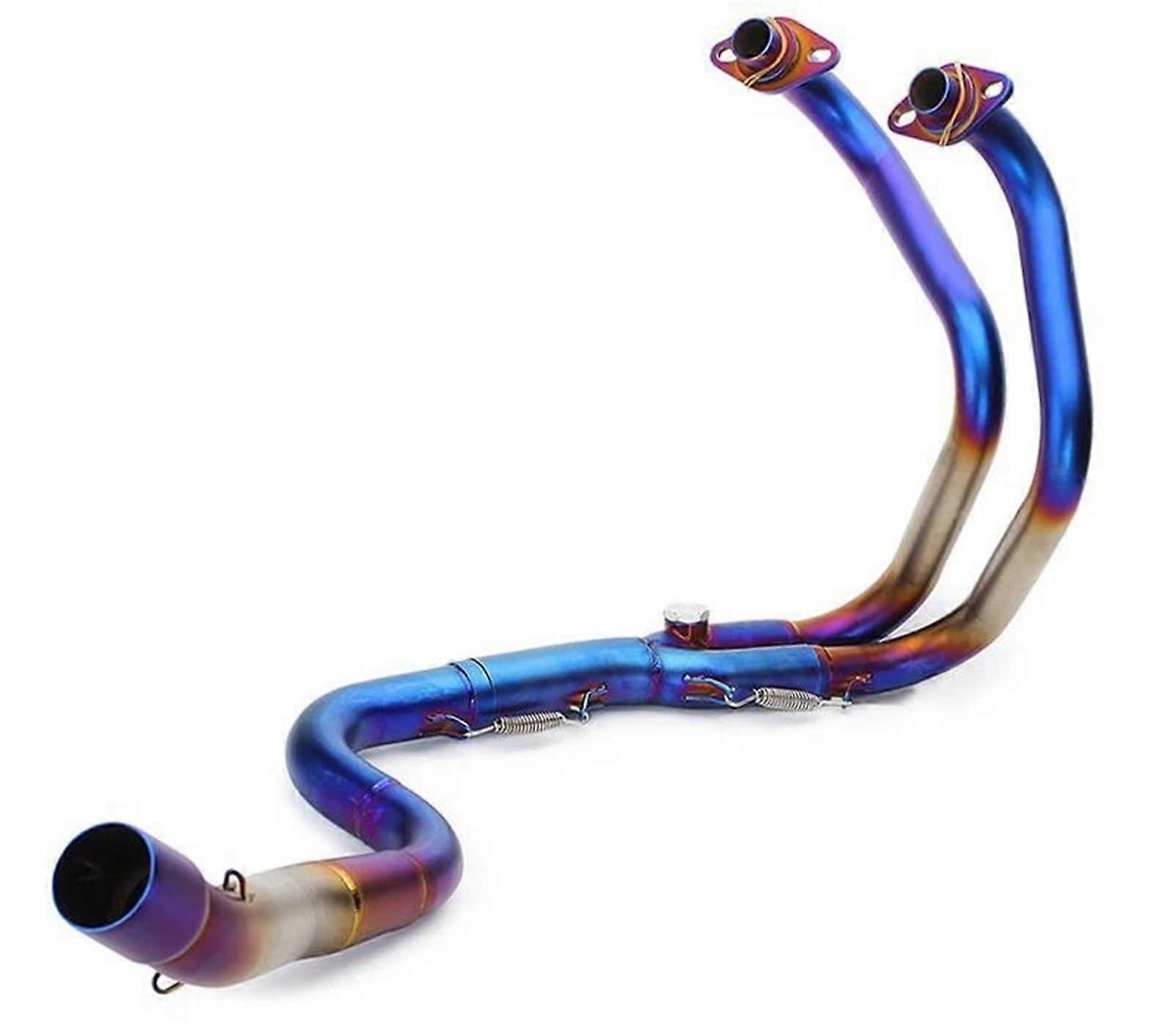 Exhaust System SlipOn Motorcycle Exhaust Pipe, Front Intermediate Connecting Pipe, Parts For Ninja 250 300 For Z250 For Z300 20082017 (Type B)
