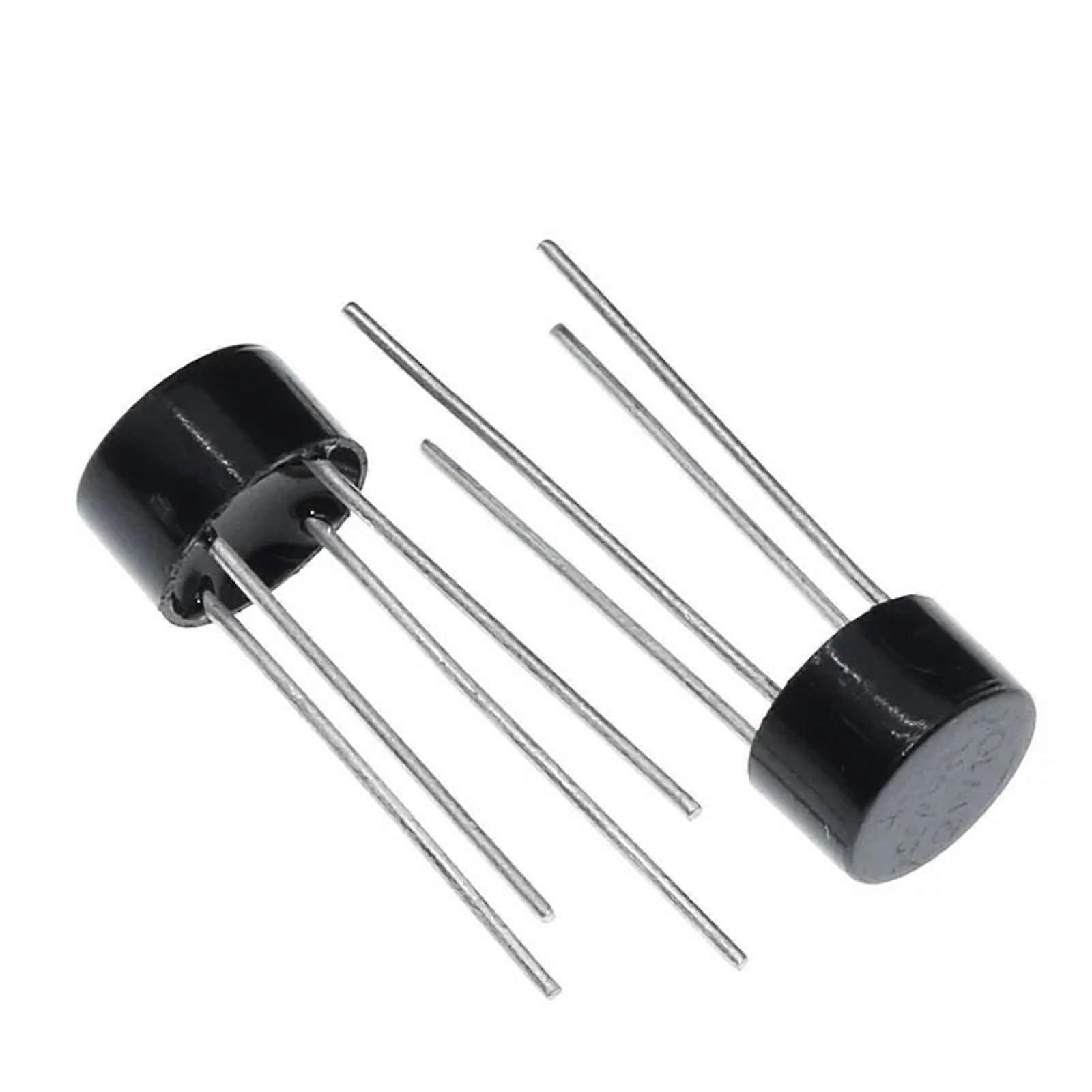 Bridge Rectifier 2A 1000V, 2W10, 10Piece Pack, Epoxy Encapsulated, ThroughHole Mount