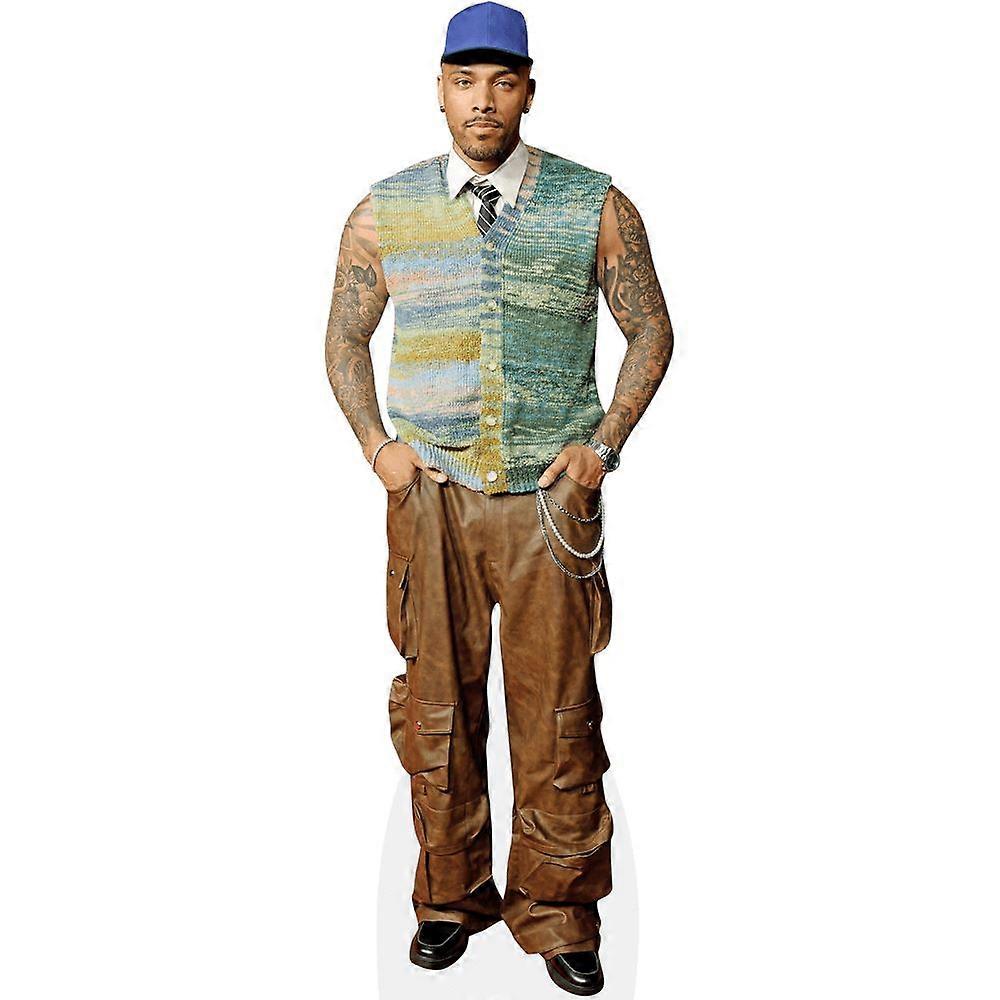 Claude George Jr (Vest) Cardboard Cutout (lifesize OR mini size). Standee. Stand Up.