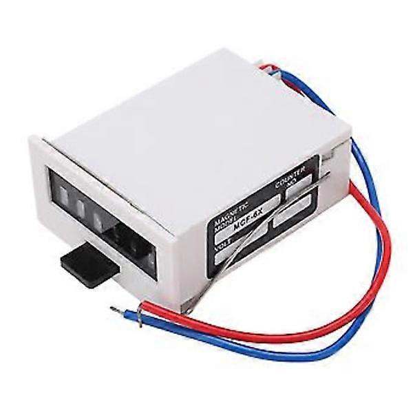 Electromagnetic counter 6 digits High-speed Accurate electronic pulse counter for chemical textile machinery DC24V