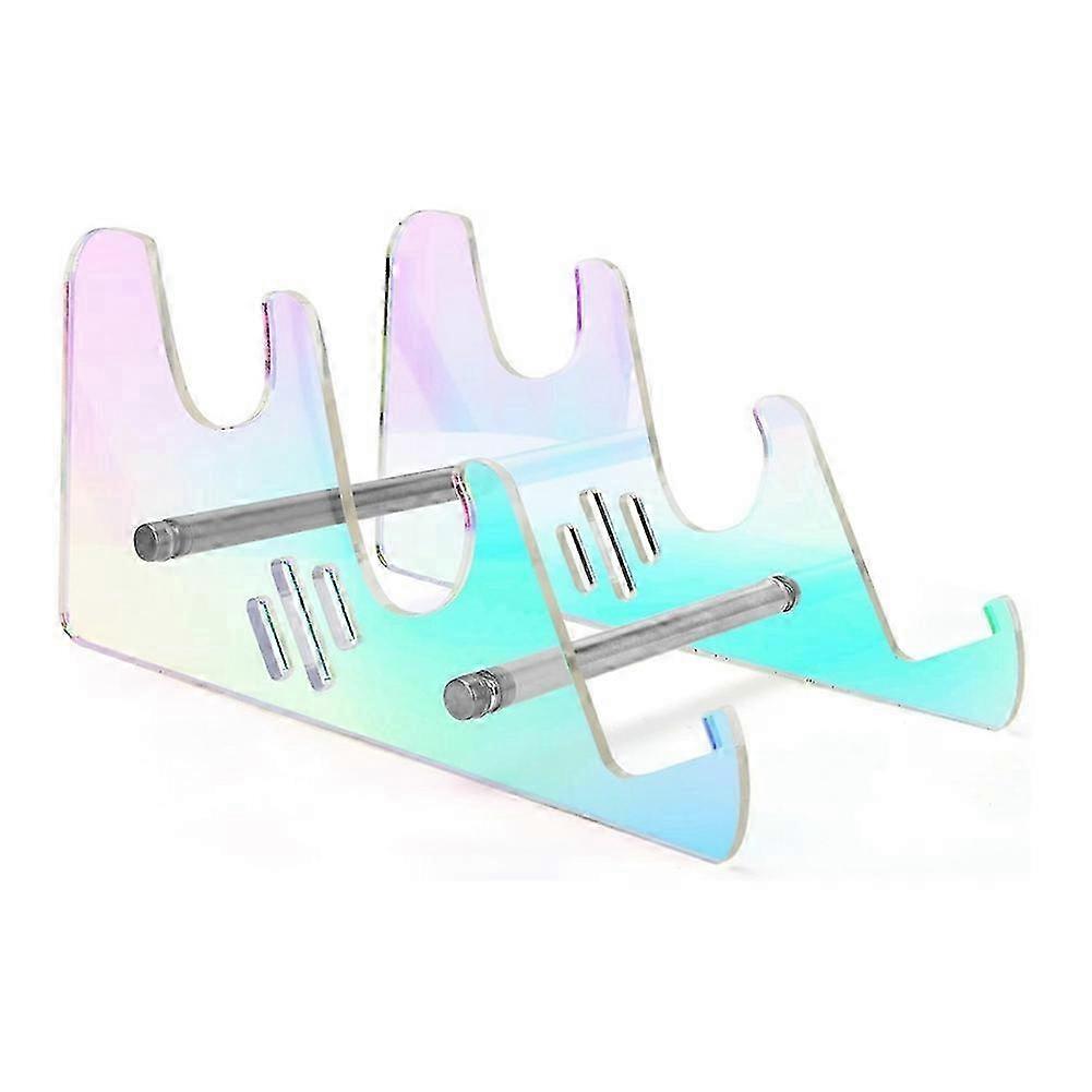3 Tiers Display Keyboard Holder Transparent Acrylic Keyboard Stand