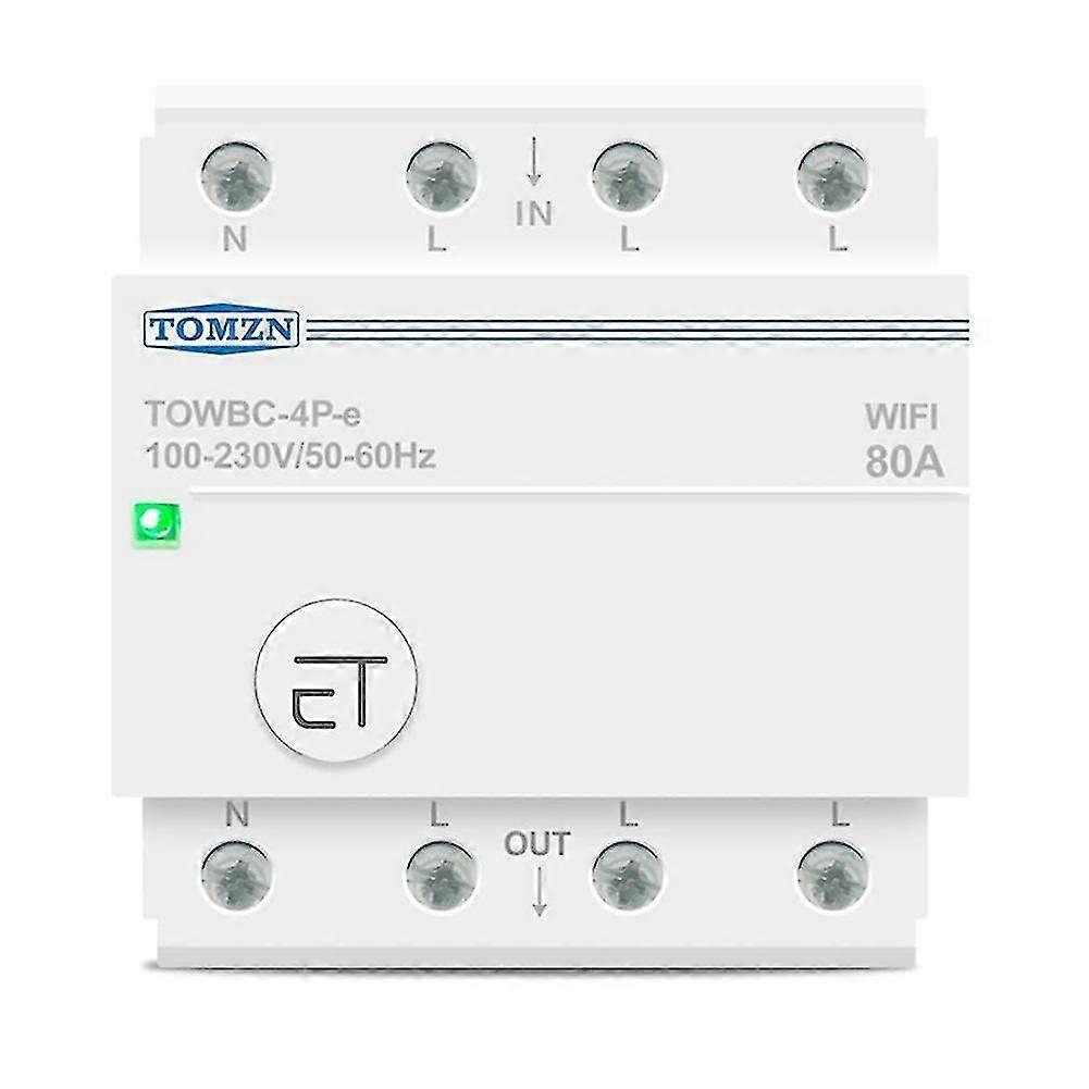 3 Phase DIN Rail WiFi Circuit Breaker with Ewelink App Control