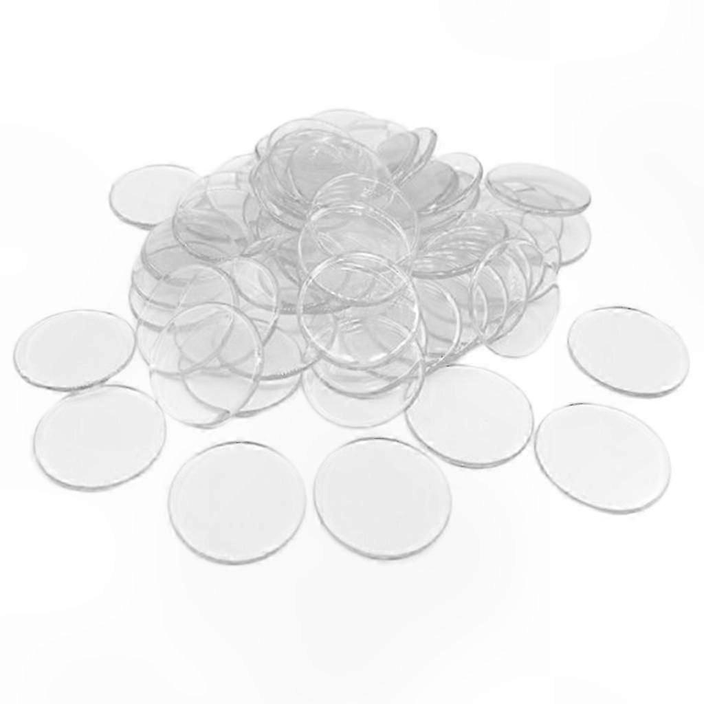 Plastic Counting Chips in Assorted Colors for Bingo Games and Token Markers