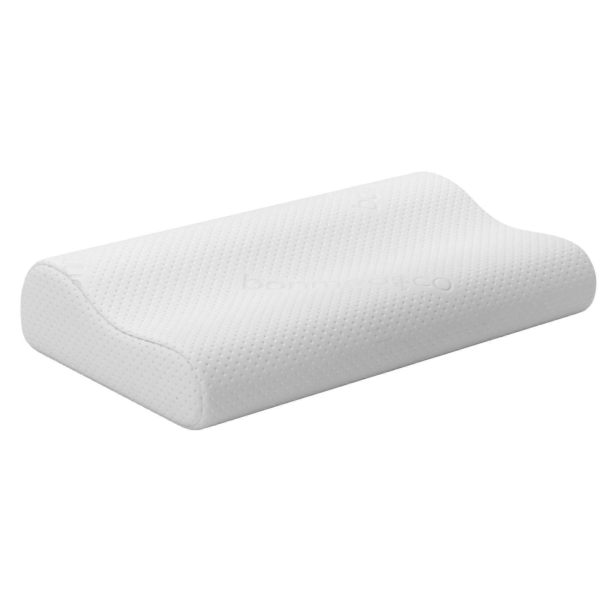 Dreamy Neck Pillow Adaptable Memory Foam Ergonomic Support For Back And Side Sleepers