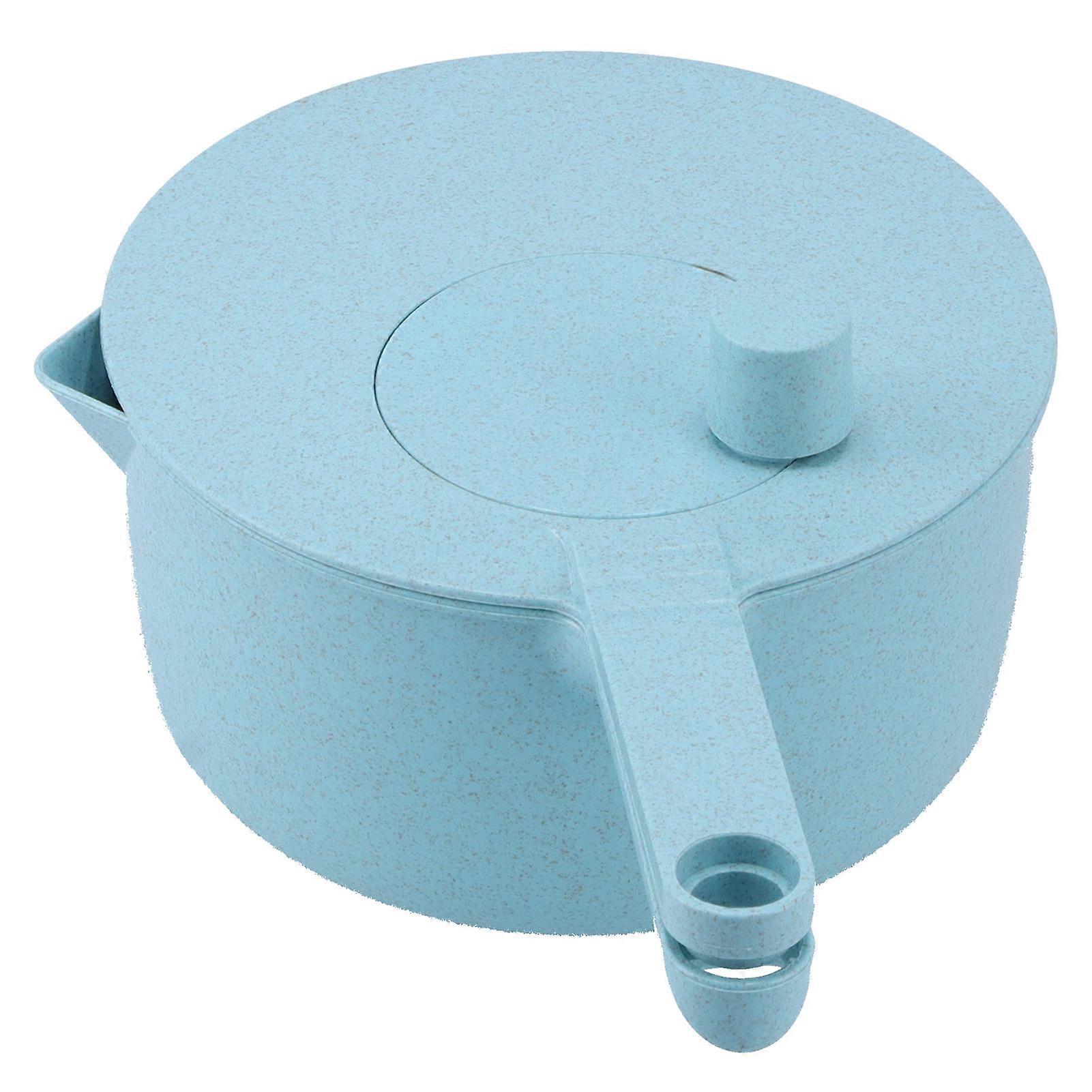 Blue Plastic Vegetable Drainer Basket Manual Salad Washer 670g