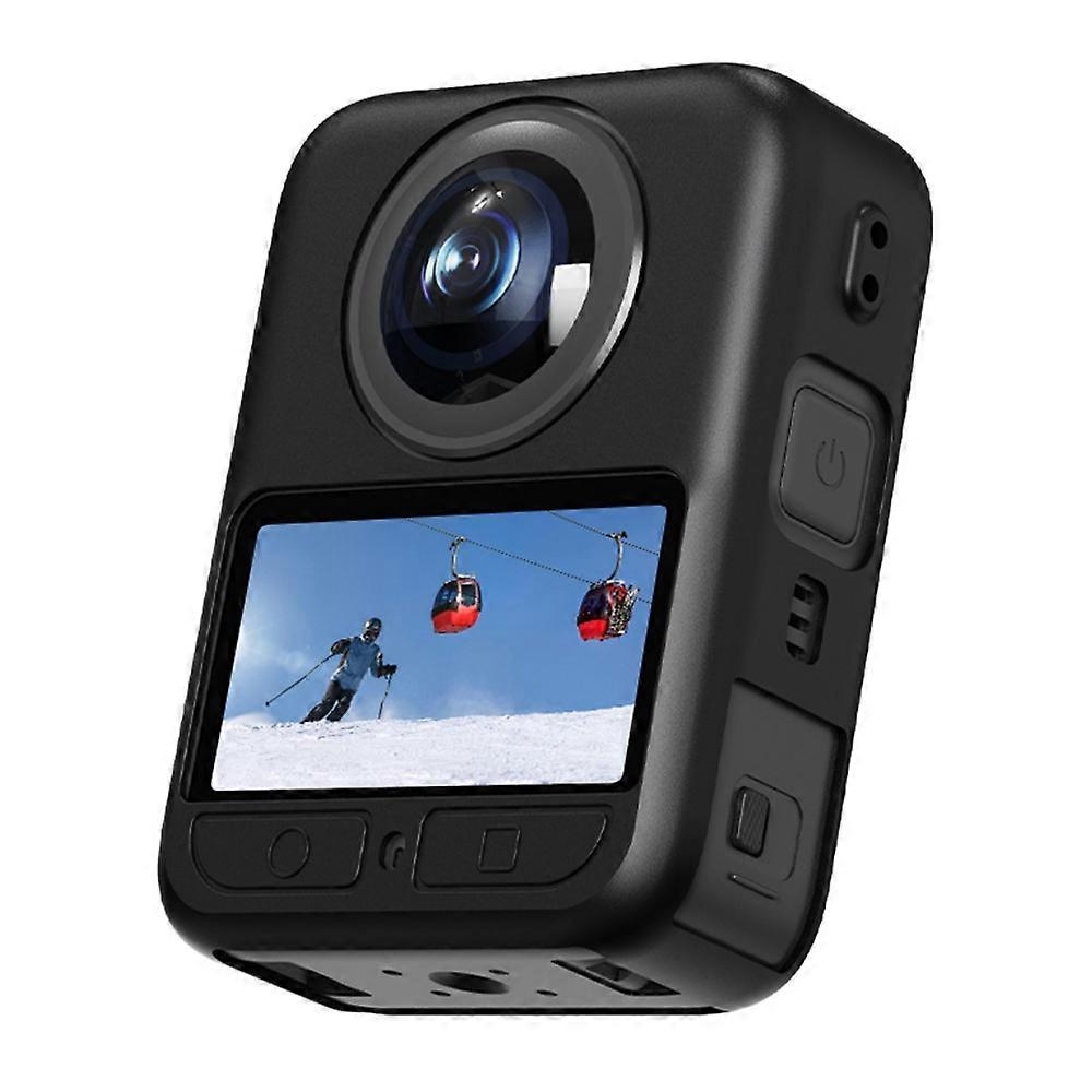 Compatible For DJI Osmo 360 Panoramic Camera Silicone Case Shockproof Scratch Resistant Quick Battery Access
