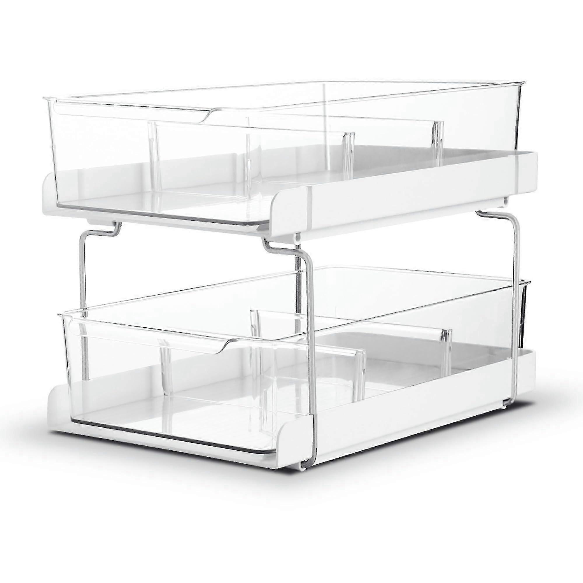 Transparent stackable storage box for home organization 2025