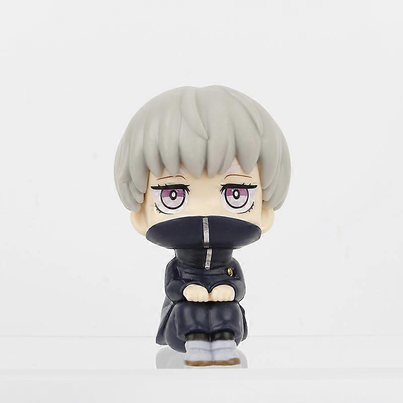 5pc Jujutsu Kaisen Yuji Itadori Gojo Satoru PVC Action Figures Anime Figure 8cm