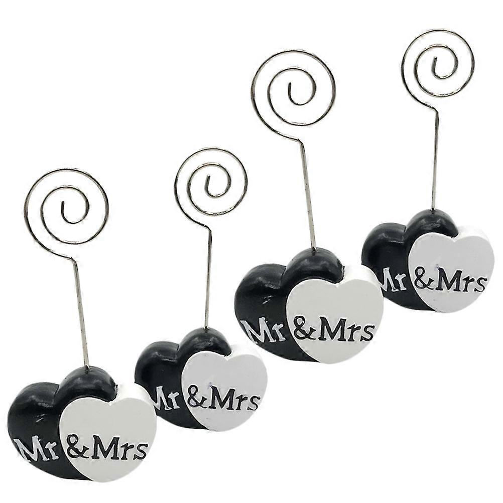 Place Cards Clips Table Number Stands Holding 16Pcs for Party Decoration