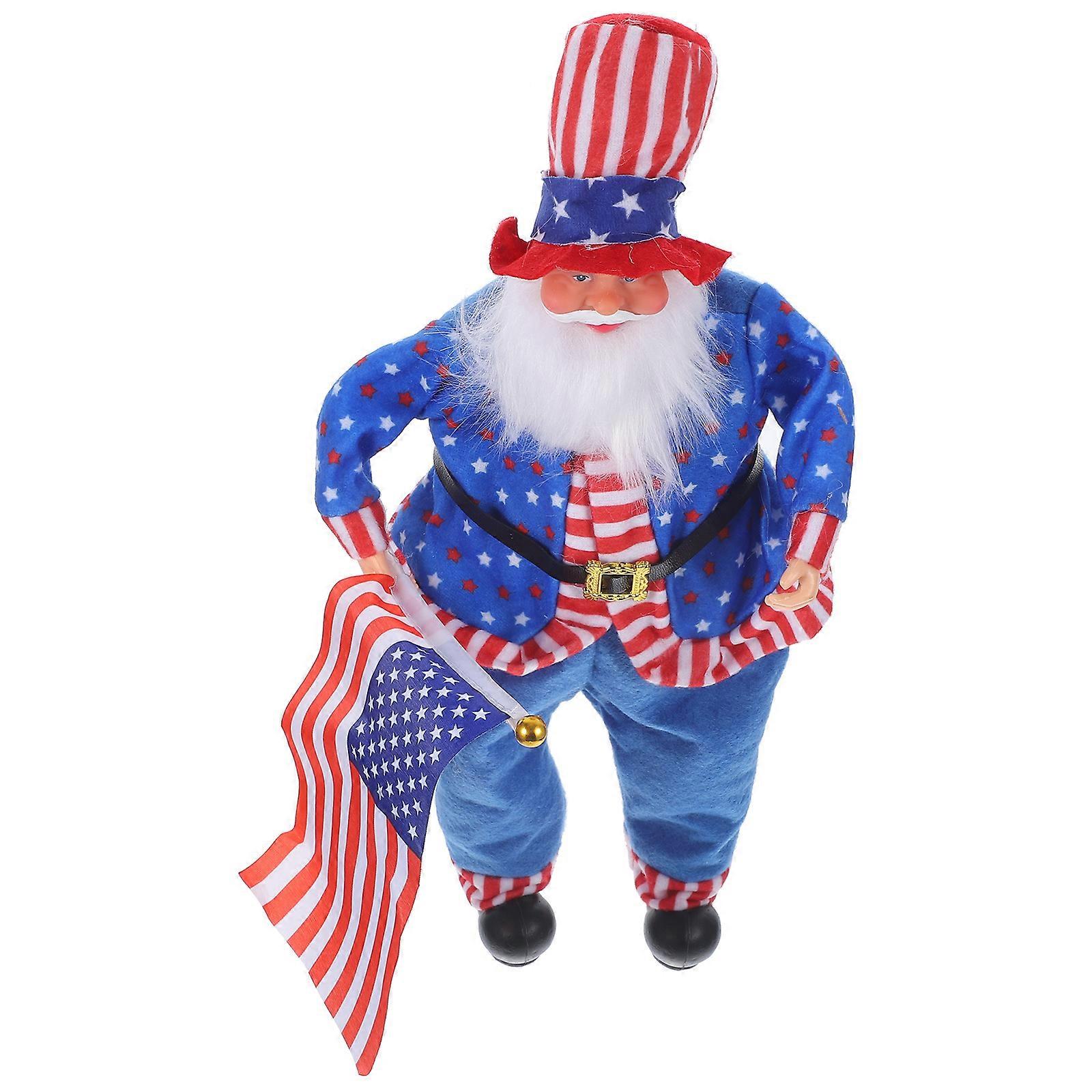 Creative Uncle Doll Adorn Independence Day Decoration 3Pcs Ornament