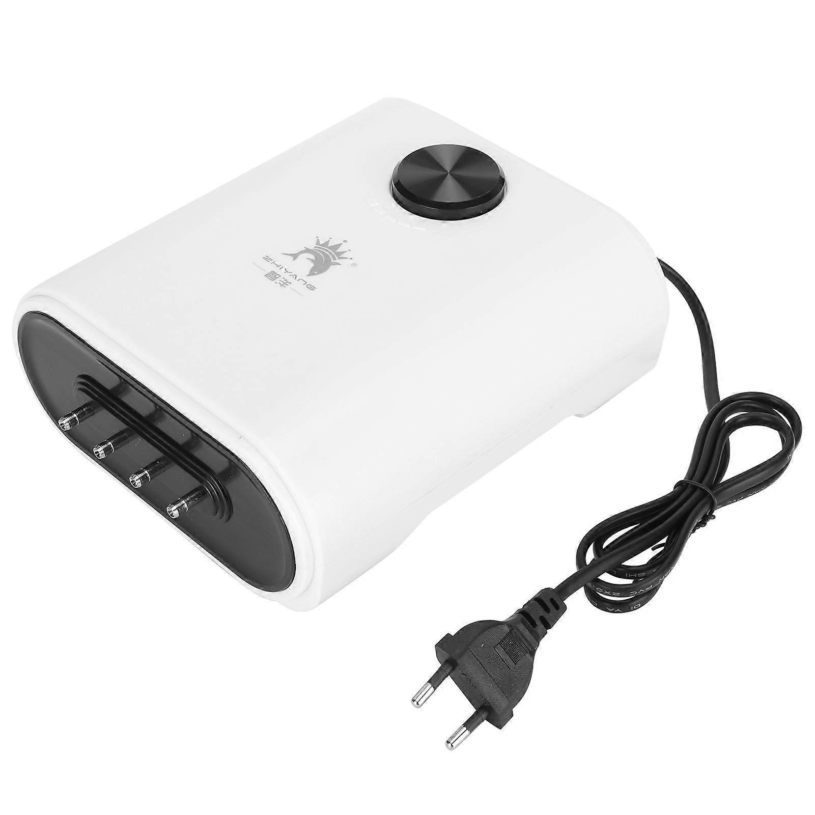 Electronic Aquarium Air Pump wirh 4 Outlets Fish Tank Quiet Oxygen Pump AdjustableEU Plug 220V