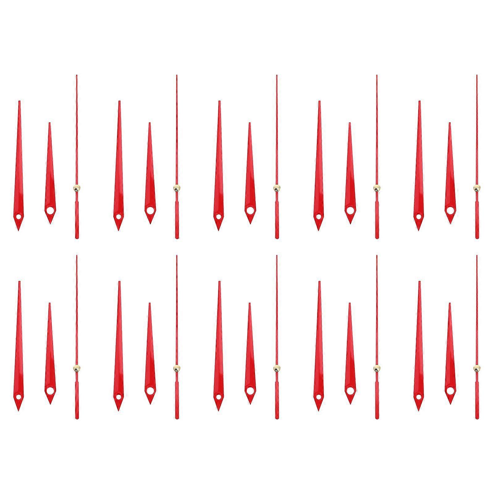 10 Sets DIY Wall Clock Needles Mute Clock Pointers Clock Hands Replacement Parts