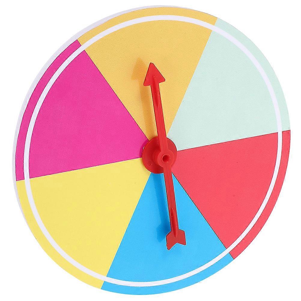 Prize Wheel Rotatable Prize Wheel for Prank Use Multi Color Plastic