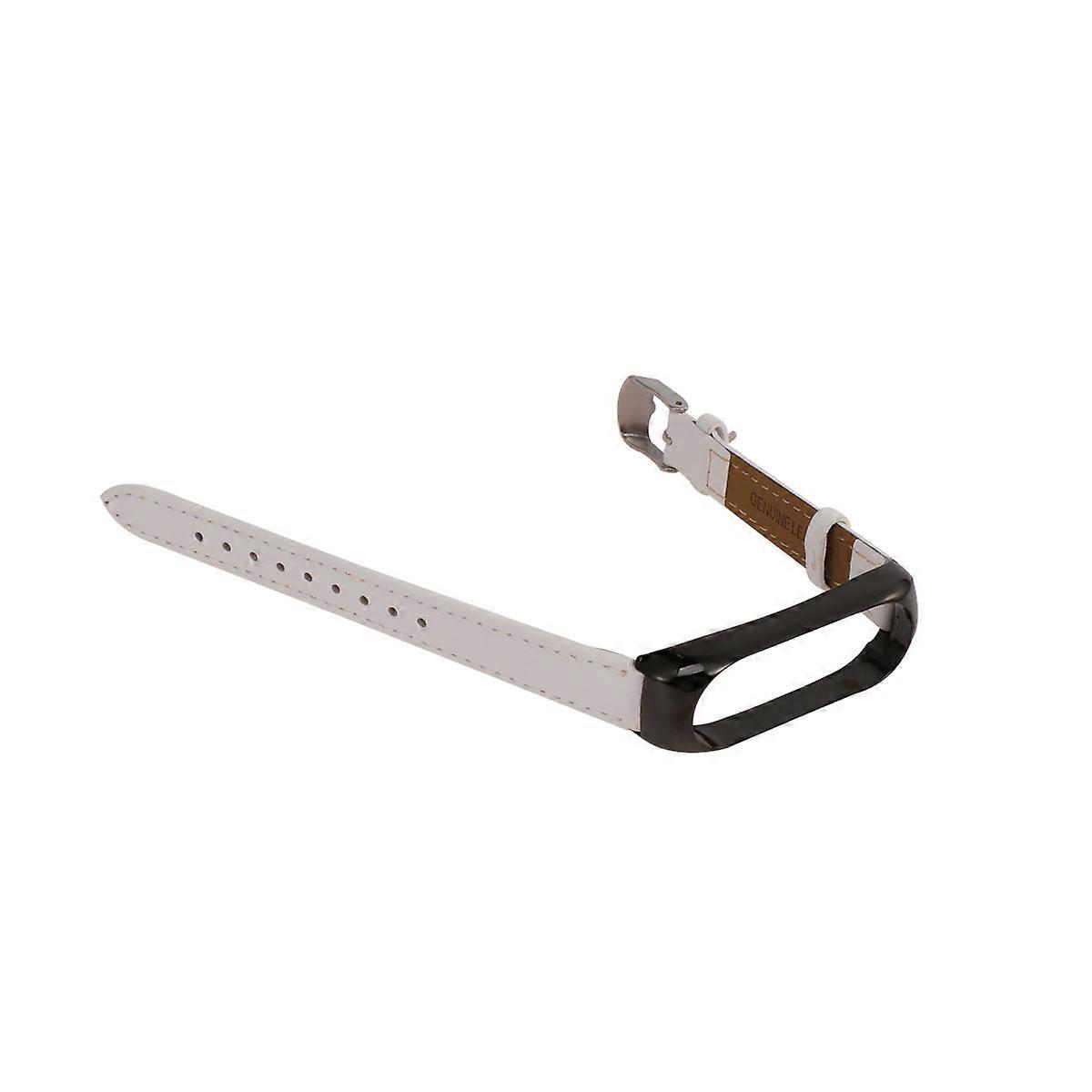 Bracelet Strap for Band 4 Alloy Wrist Strap Replacement for 1Pcs White
