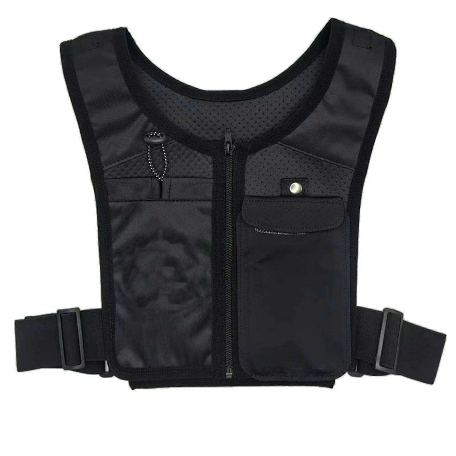 Running Vest Hydration Chest Pack Lightweight with Detachable Phone Pouch