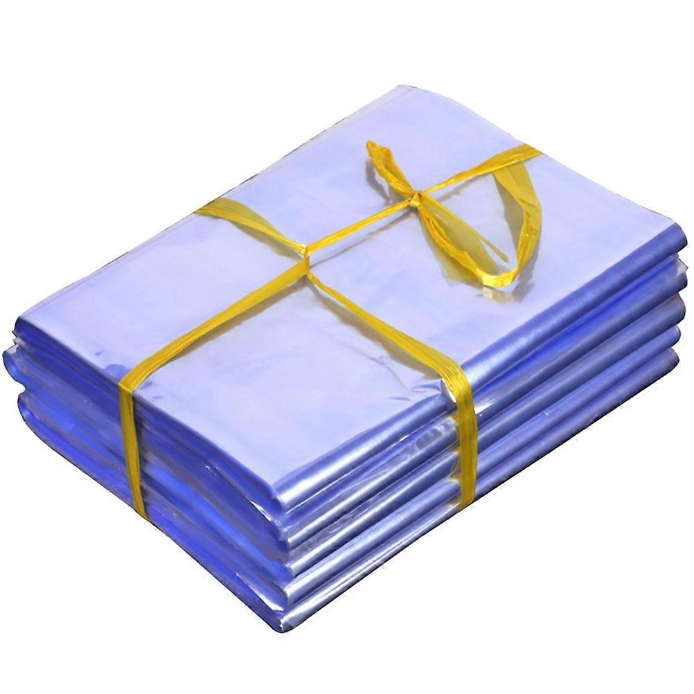 Shrink Bag Transparent Heat Shrink Sealer Bags for Wrapping Use 100Pcs